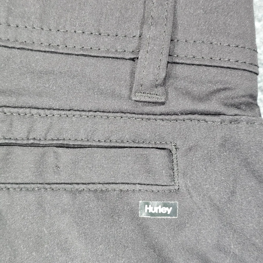 Hurley Jet Set Tech Pants Mens 36x30 Khaki & Black Performance Hiking 2-Pack